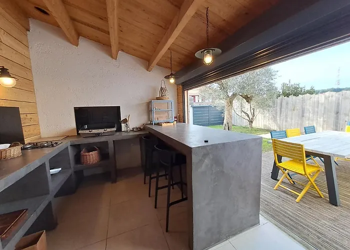 Casa de Férias Marion I 8 Couchages I Plage, Forêt&marais à Pied Les Sables-dʼOlonne